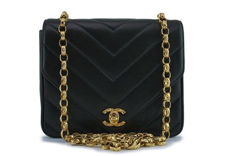 black chanel bag with chain|black chanel bag gold chain.